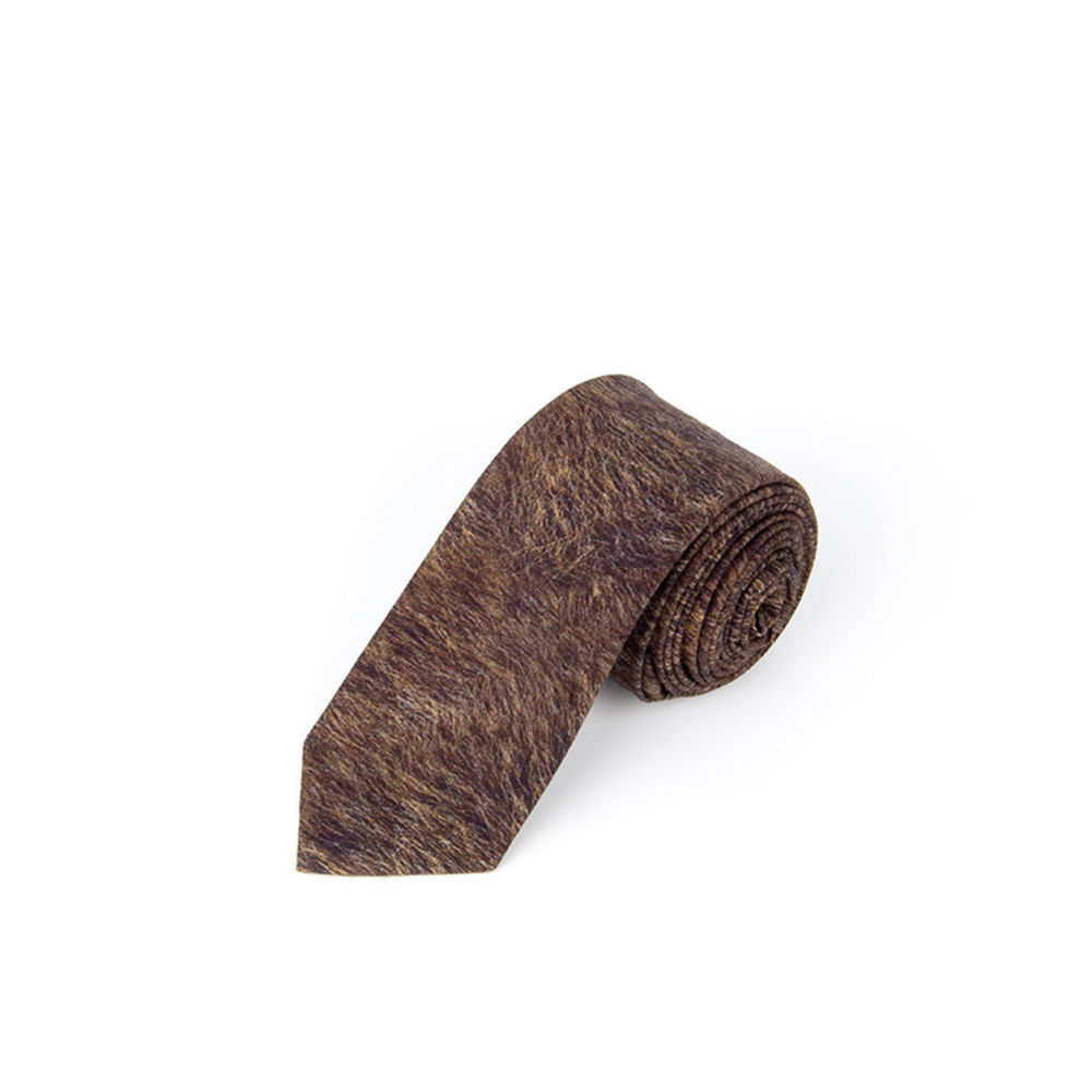 NEIL BARRETT SADDLE BROWN CLASSIC TIE | MENS